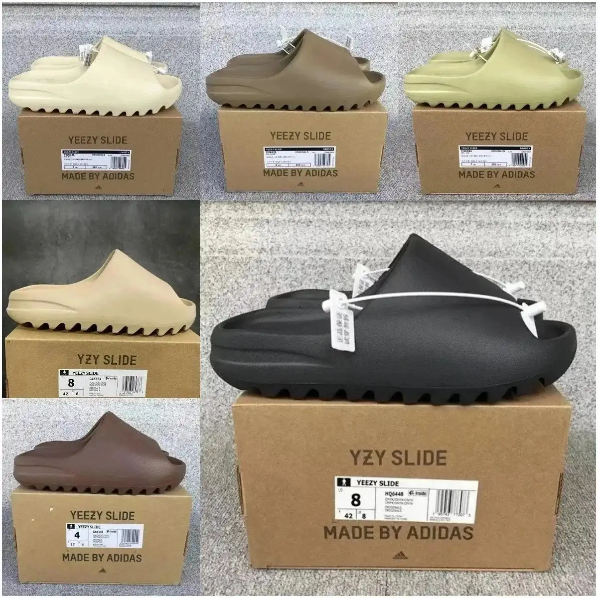 Adidas Yeezy Slide Sandals [14 styles]