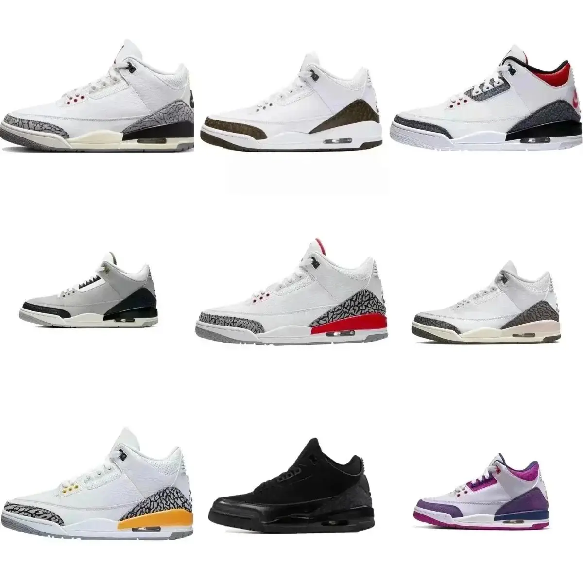 Ver las 4 fotos Jordan 3 (40+ styles) (boys and girls)