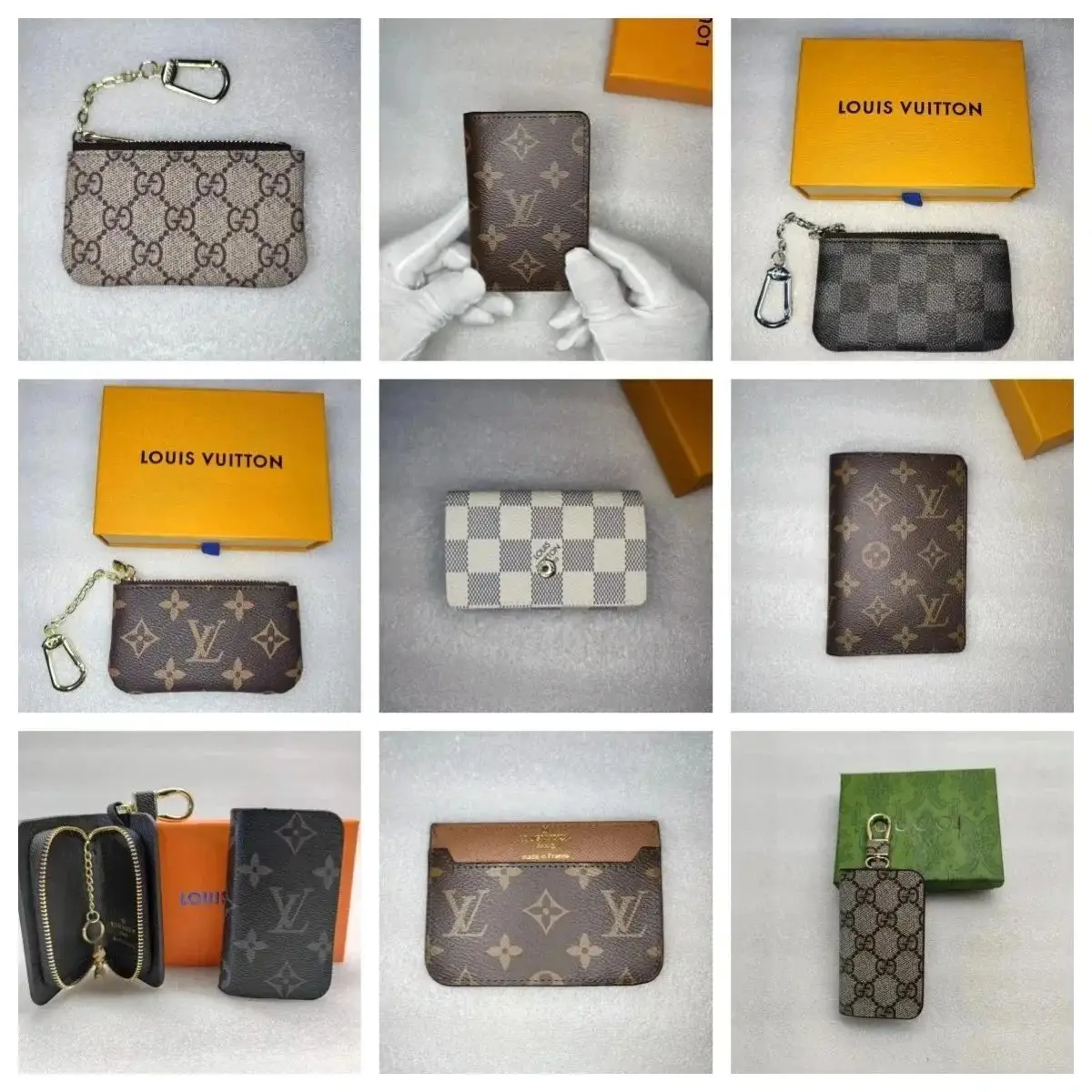 Louis Vuitton/Gucci Card Case [40 styles]