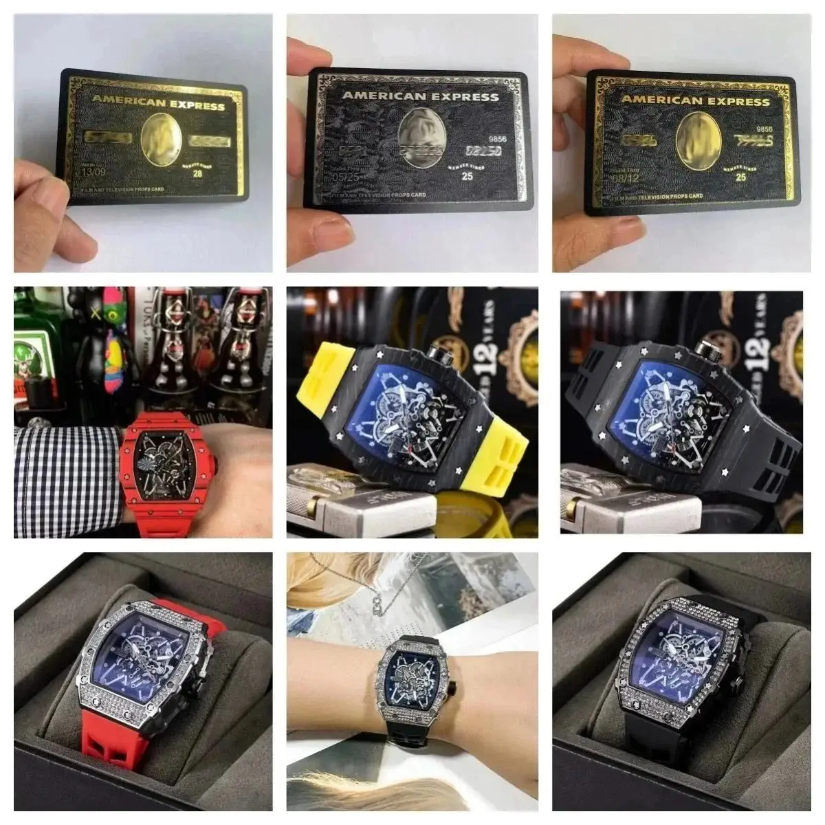 Ver las 4 fotos Richard Mille Watch(+12 styles)