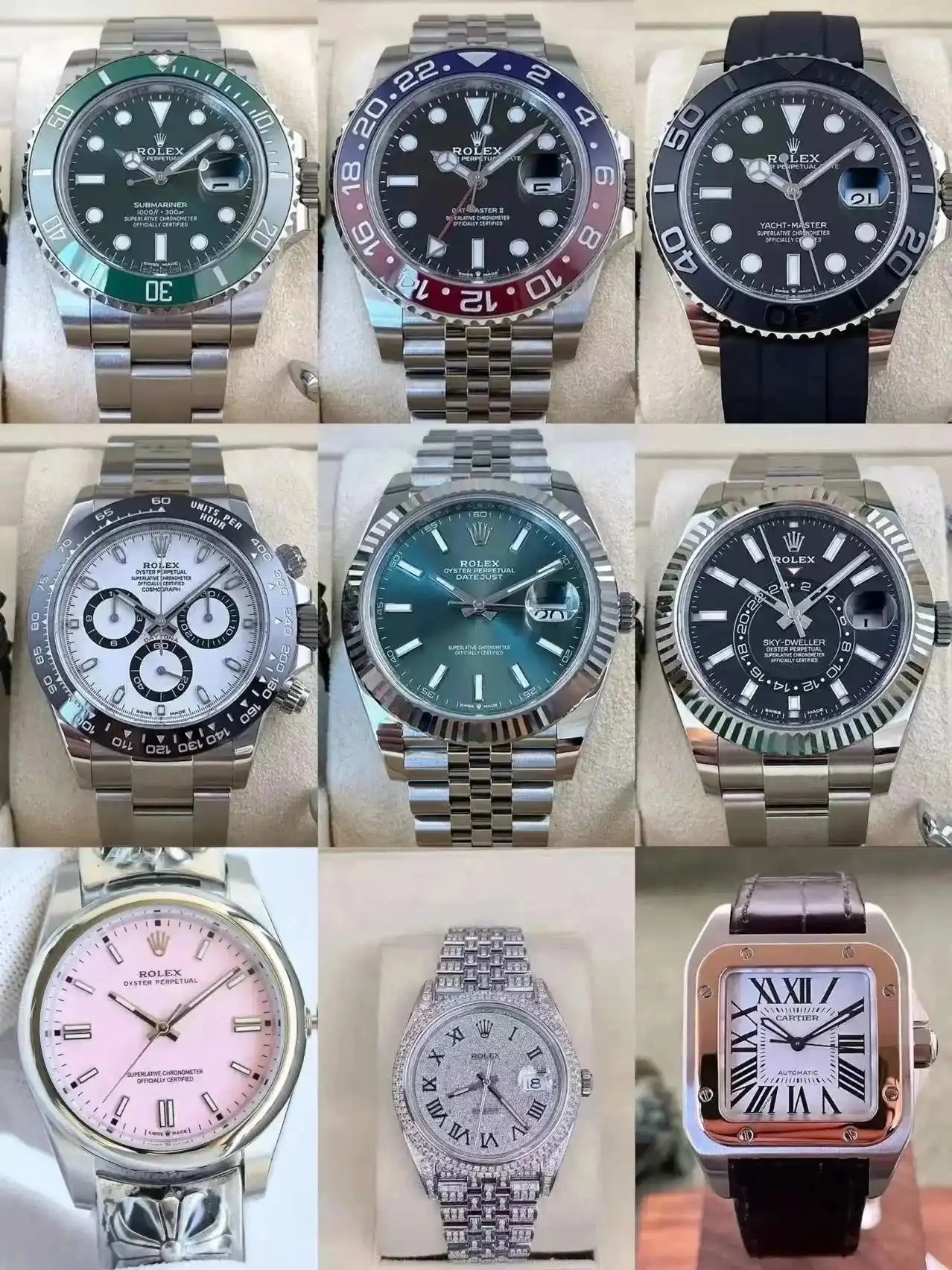 Ver las 4 fotos Rolex Watches (40+ style TOP)