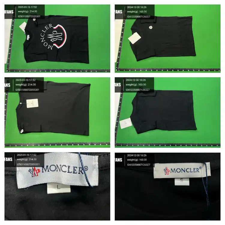 Moncler Logo T-Shirt [30+ styles] vista 3