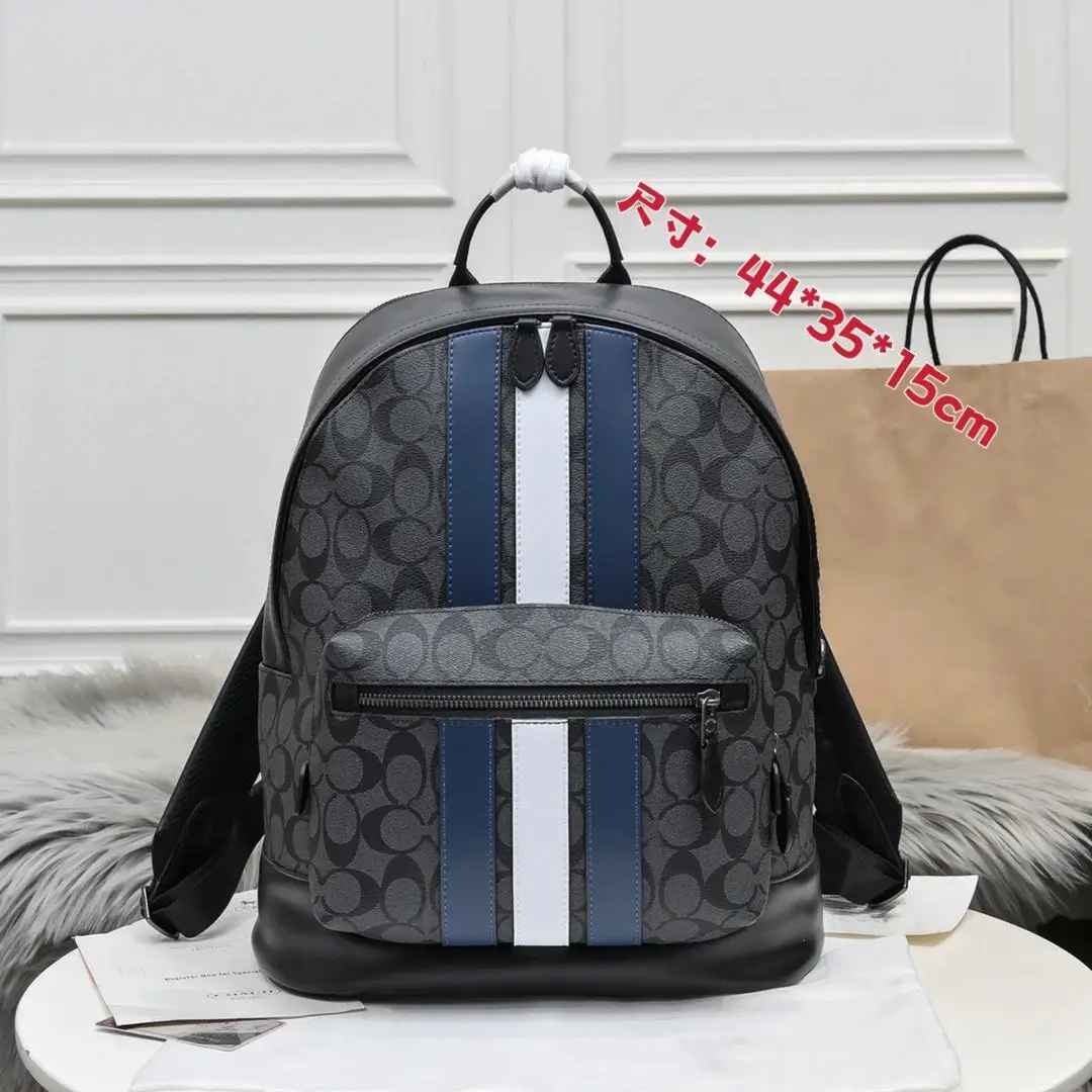 COACH Signature Backpack [2 styles] vista 2