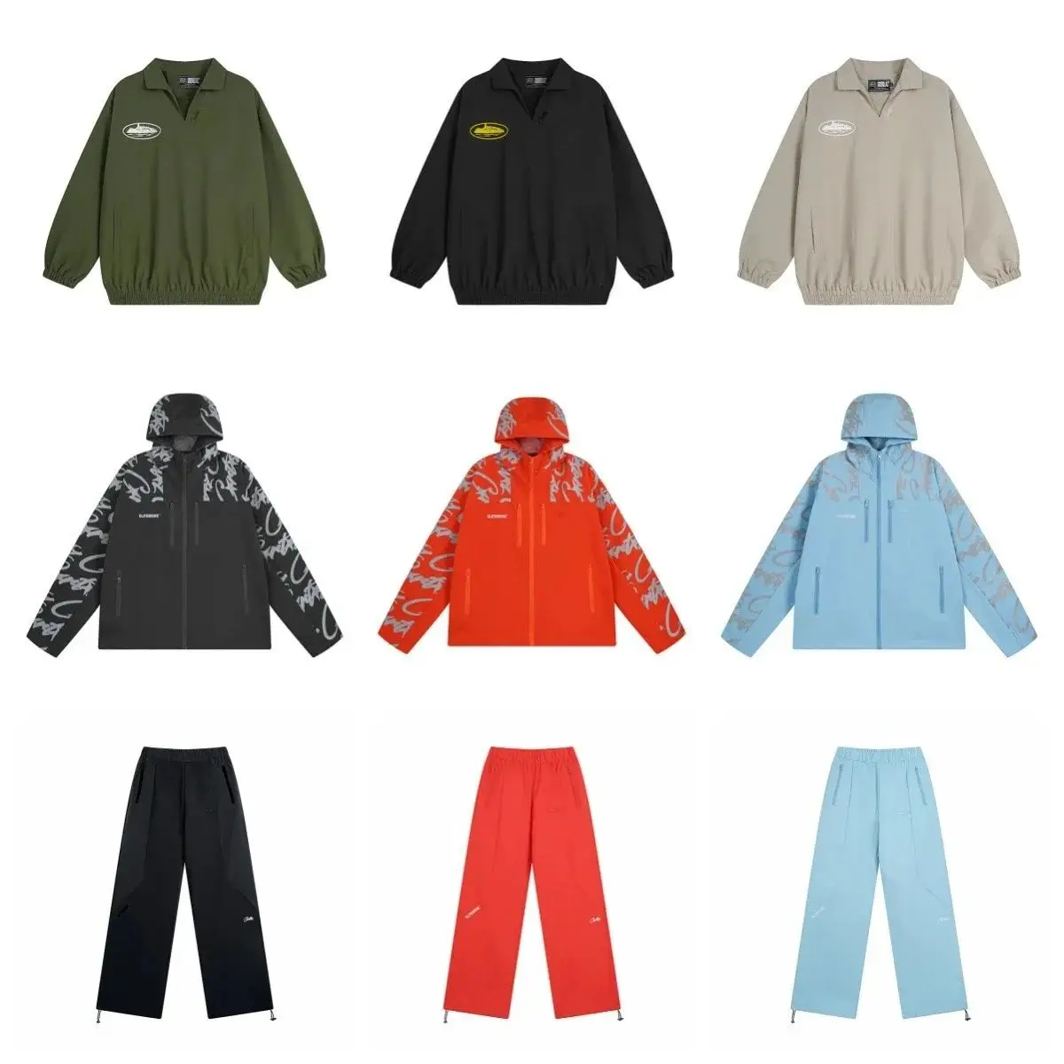 Corteiz Jacket Suit [3 Colors + 3 Hooded Styles + 3 Pants Variants]