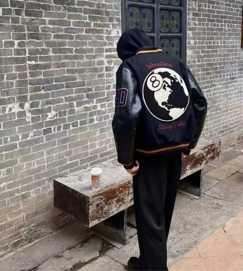Stussy Baseball Jacket [4 styles] vista 4