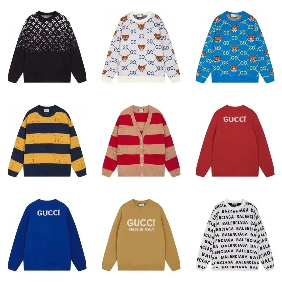 Dior Oblique Sweater / Supreme Stripe Sweater [Multiple Styles] vista 4