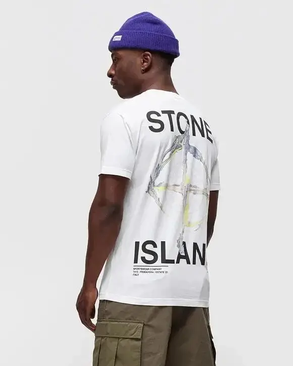 Stone Island Compass Logo T-Shirt [24 styles] vista 4