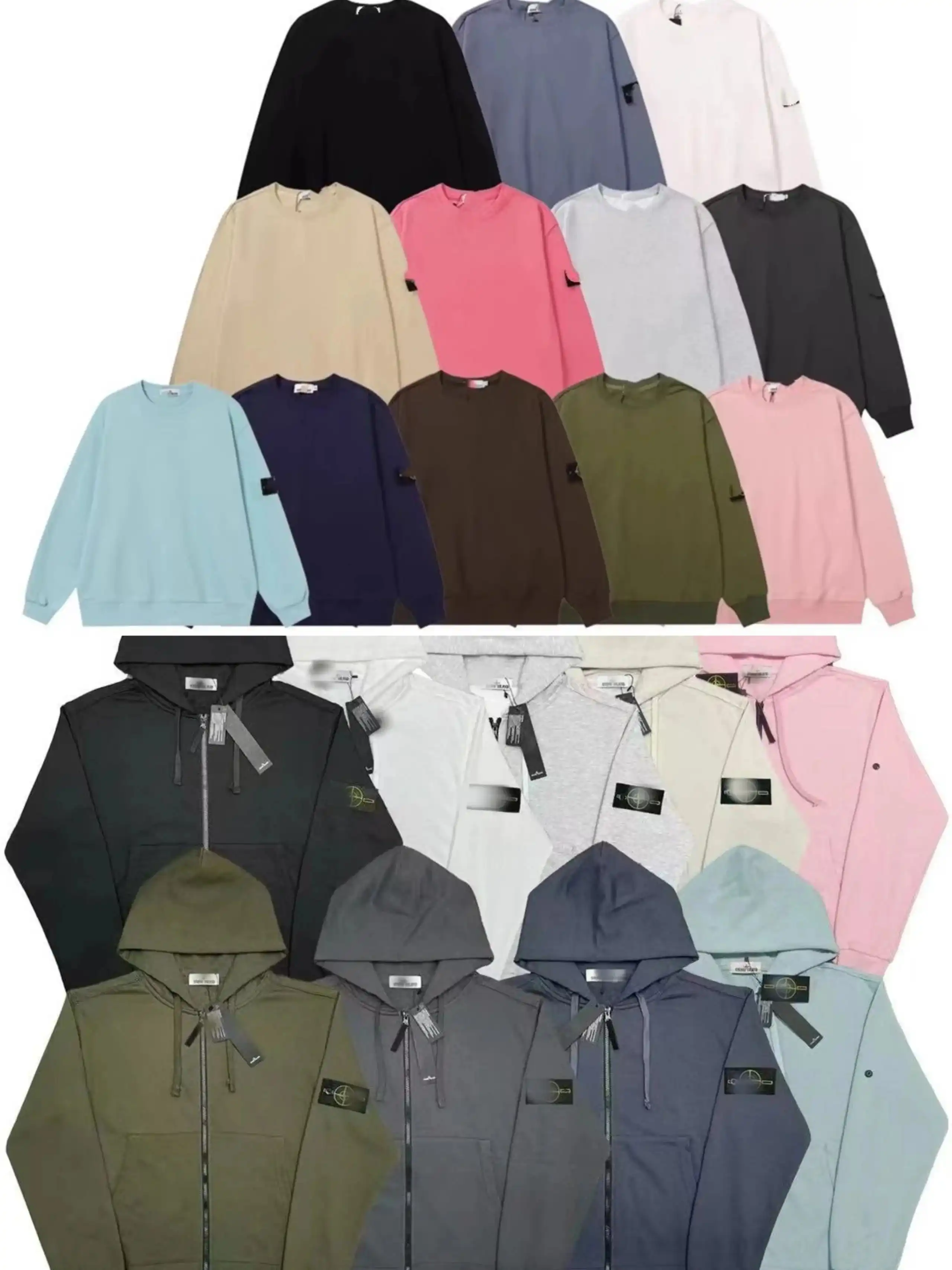 Stone Island Compass Logo Hoodie/Sweaters [40 styles]