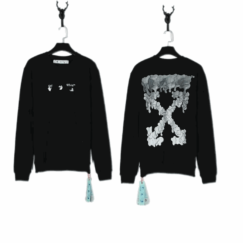 Ver las 4 fotos Off-White Men's Graphic Print Sweatshirt Black