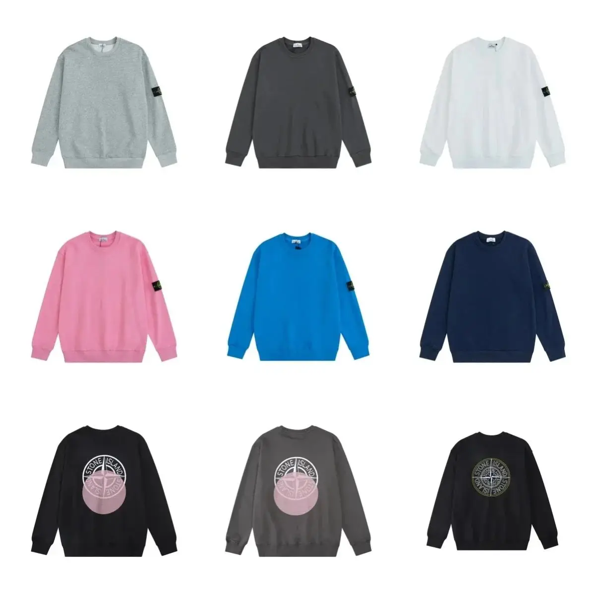 Ver las 4 fotos Stone Island Kids Graphic Crewneck Sweatshirt - Black