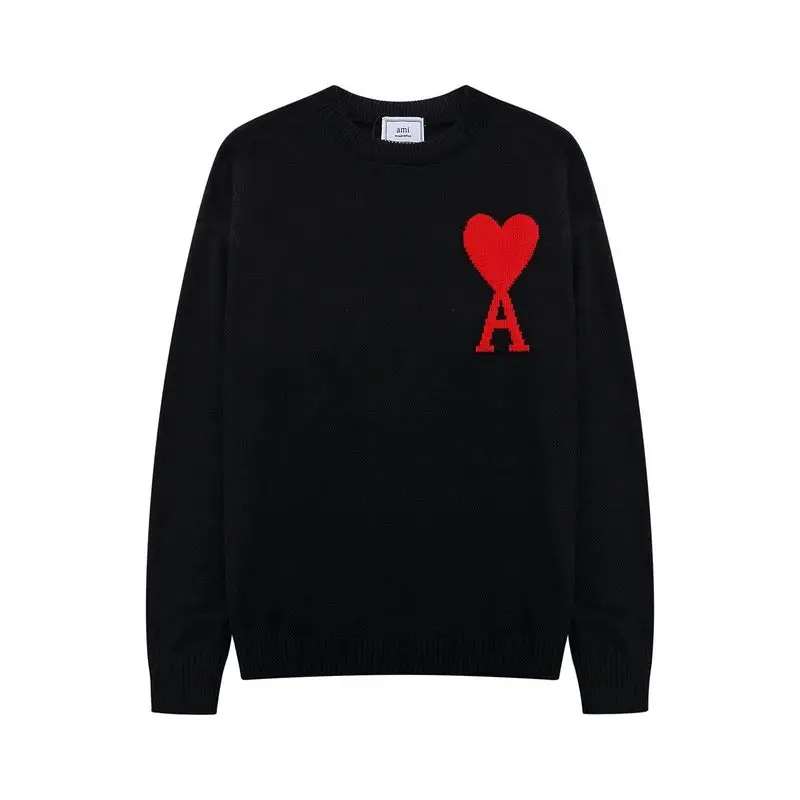 Ver las 4 fotos Ami Paris Heart Logo Sweater