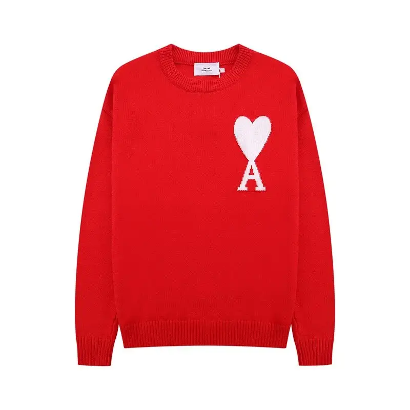 Ami Paris Heart Logo Sweater vista 4