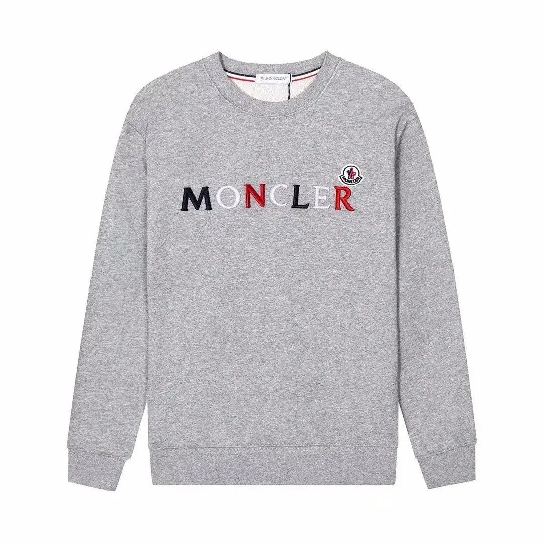 Moncler Embroidered Logo Sweatshirt - Black vista 3