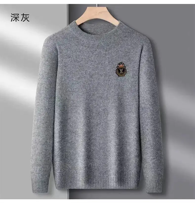 LV Crew neck wool sweater  (9 styles) vista 2
